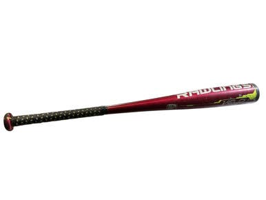 Used Rawlings VELO BB/SB USSSA 2 5/8 Bat Red 29" 11873-S000231068