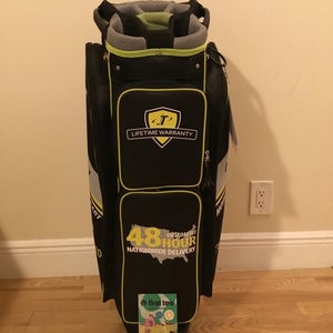 Tour Edge HL3 Mobile Fitting Cart Golf Bag with 16-way Dividers W/Wheels & Cover