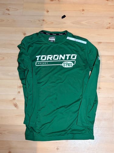 Toronto st pats (maple leafs) authentic pro large shirt
