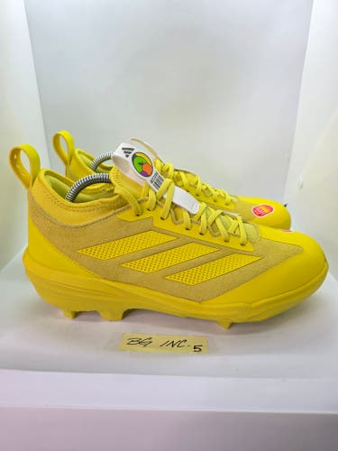 Adidas Adizero Impact TPU 2.0 BSB SOMOS Baseball Cleats Size 9.5 Yellow JS2980