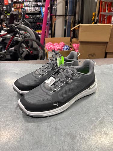 Used Puma Mens Golf Shoes White Senior 9 11337-S000479862