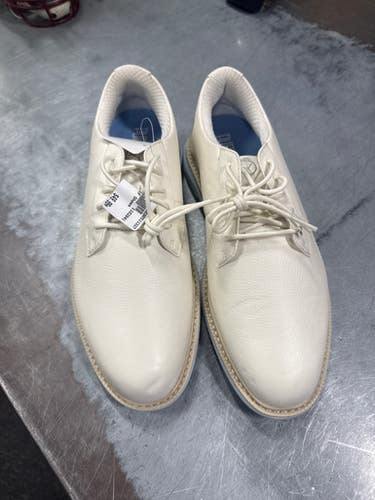 Used Puma Mens Golf Shoes White Senior 9 11337-S000479861