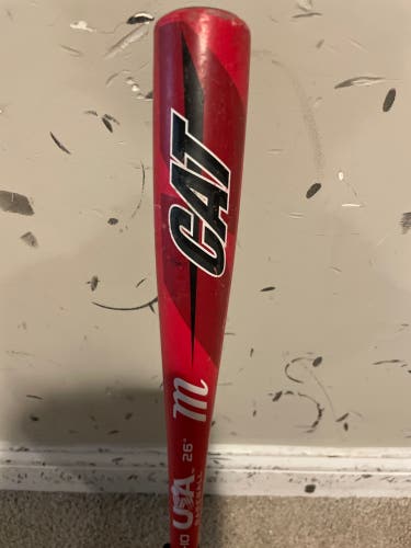 2019 Marucci CAT Alloy USABat Certified Bat (-11) 15 oz 26" (Used)