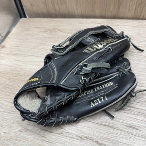 Wilson A2174 Kevin McReynolds RHT Youth Baseball Glove 9" Snap Action Leather