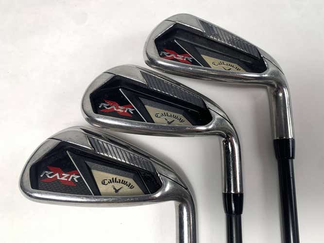 Callaway Razr X Iron Set 8-PW 75g Regular Graphite Mens RH