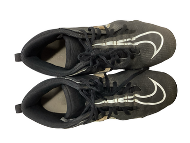 Used Nike ALPHA Jr FB Cleats Black Junior 06 11613-S000177364