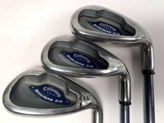 Callaway X-16 Iron Set 8-PW System UL55 55g Senior Graphite Mens RH