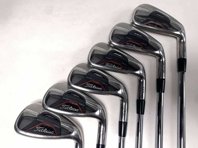 Titleist 712 AP1 Iron Set 5-PW True Temper Dynalite Gold XP S300 Stiff RH