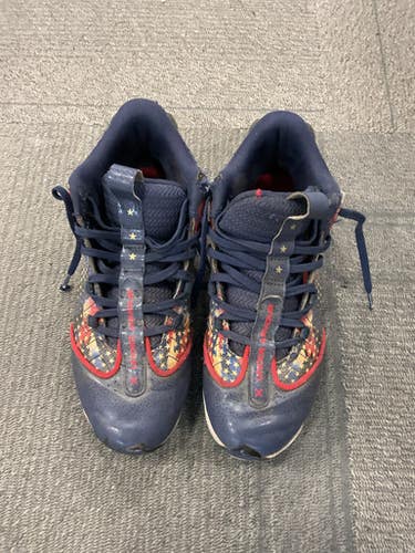 Used Under Armour USA CLEATS BB/SB Cleats Red Junior 05 11614-S000231420