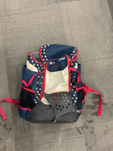 Used Easton BACKPACK BB/SB Player Carry Bag Navy Blue 11614-S000231409