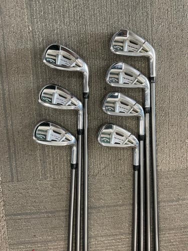 Used Callaway ROGUE PRO CF18 Mens Iron Set RH 4I-PW 11614-S000231399