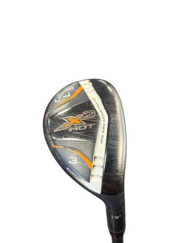 Used Callaway X2 HOT Mens Hybrid Club RH 3 Hybrid 11850-S000023459