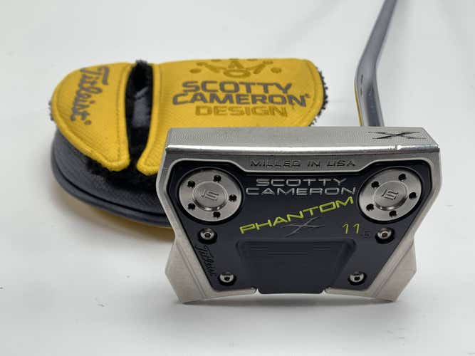 Scotty Cameron Phantom X 11.5 Putter 34" SuperStroke Tour 2.0 Mens RH W/HC