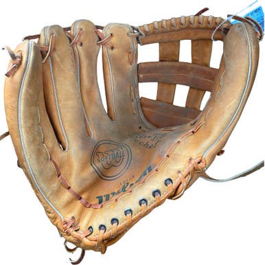 Used Wilson A9813 BB/SB Glove LH Throw Brown 14" 11883-S000157715