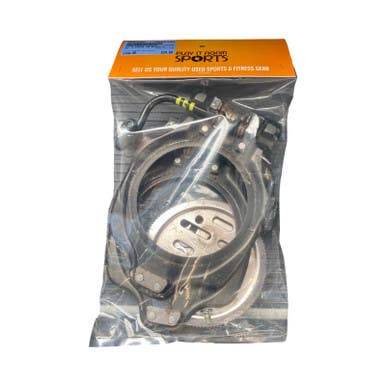 Used K2 CLICKER Boys Binding Only Silver And Black MD 11883-S000157684