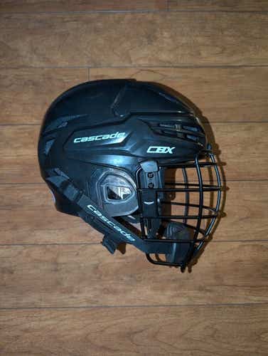 Cascade CBX Box Lacrosse Helmet - Black