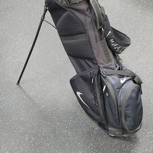 Used Nike NIKE AIR / SPORT Mens Stand Bag Black 11849-S000037003