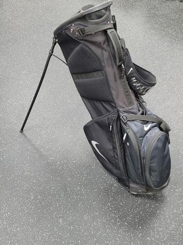 Used Nike NIKE AIR / SPORT Mens Stand Bag Black 11849-S000037003