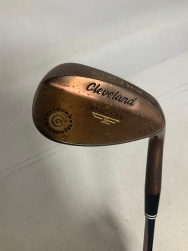 Used Cleveland REG 588 RAW TOUR GRIND Golf Wedge Mens RH 52 Degree 11823-S000037331