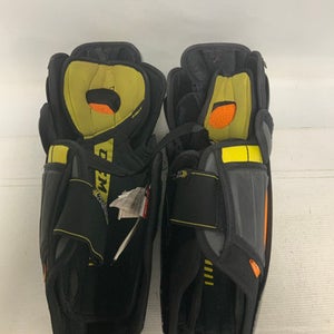 Used CCM TACKS 9080 Senior Shin Guards Black 13" 11823-S000037323