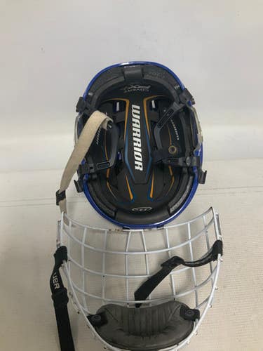 Used Warrior COVERT PX+ Helmet Cage Combo Royal Blue MD 11823-S000037317