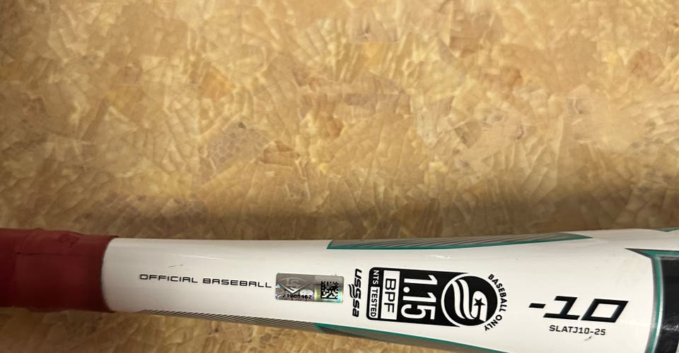 2025 Louisville Slugger Atlas Alloy USSSA Certified Bat (-10) 16 oz 26" (Used)