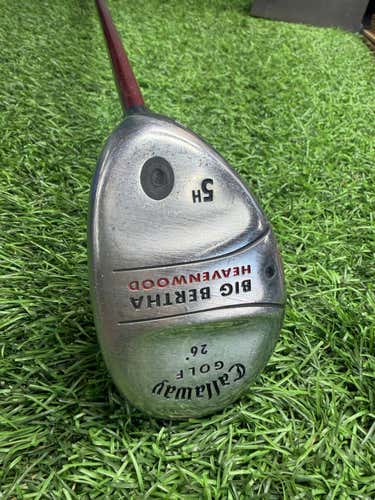 Callaway - Big Bertha Heavenwood - 5 Hybrid 26*	- Graphite RCH 75w Light - RH