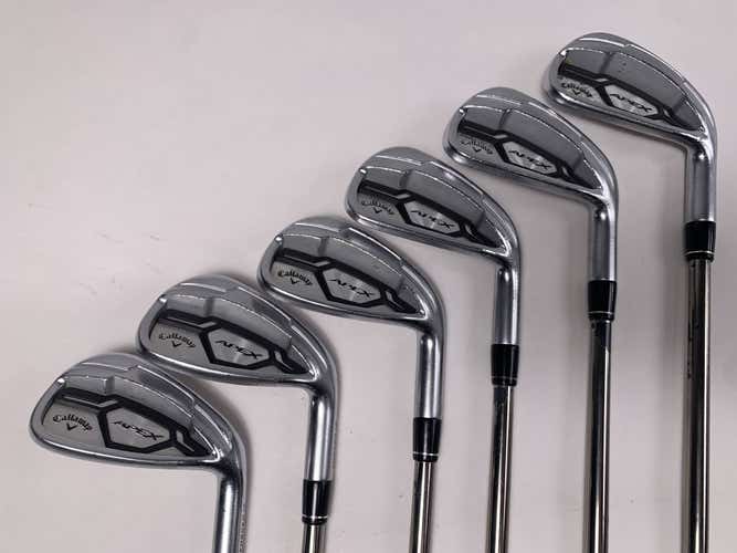 Callaway Apex CF 16 Iron Set 5-PW Recoil ES 780 F4 Stiff Graphite Mens RH
