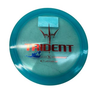 Used Latitude 64 15 YR ANNIVERSARY TRIDENT Disc Golf Driver Royal Blue 174g 11835-S000205663