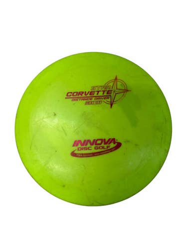 Used Innova STAR CORVETTE Disc Golf Driver Optic Yellow 171g 11835-S000205662