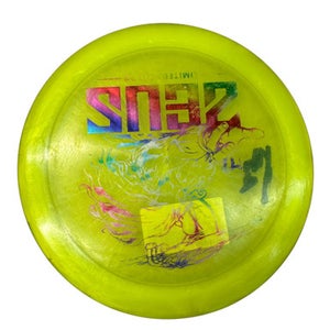 Used Discraft Z LE ZEUS Disc Golf Driver Yellow 11835-S000205653