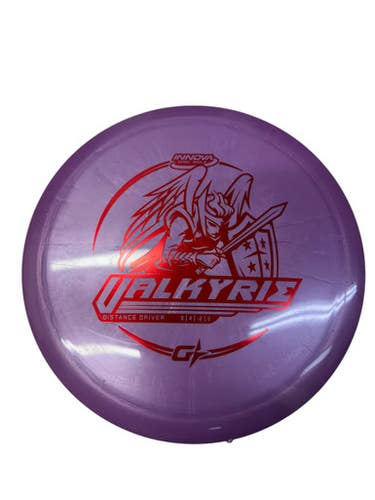 Used Innova G STAR VALKYRIE Disc Golf Driver Purple 160g 11835-S000205651