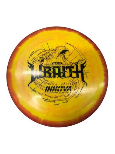 Used Innova HALO WRAITH Disc Golf Driver Yellow 173g 11835-S000205648