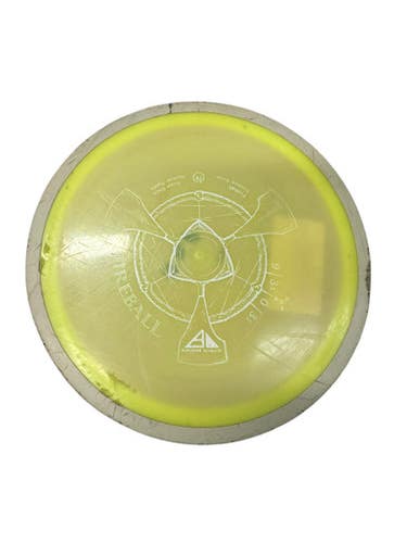 Used Axiom NEUTRON FIREBALL Disc Golf Driver Yellow 172g 11835-S000205639