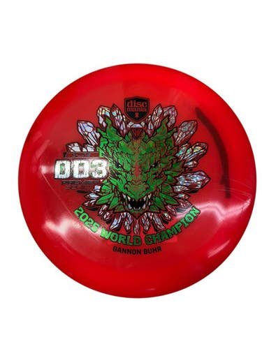 Used Discmania Q LINE DD3 BUHR Disc Golf Driver Red 173g 11835-S000205638