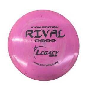 Used Legacy ICON EDITION RIVAL Disc Golf Driver Pink 175g 11835-S000205617
