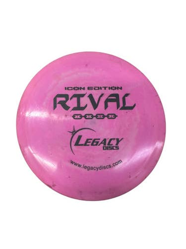 Used Legacy ICON EDITION RIVAL Disc Golf Driver Pink 175g 11835-S000205617