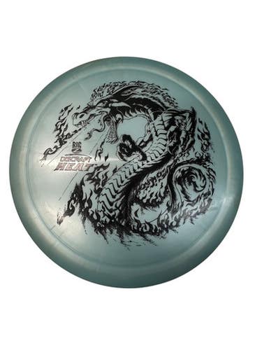 Used Discraft BIG Z HEAT Disc Golf Driver Teal 11835-S000205606