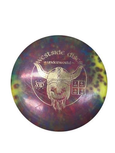 Used Westside VIP TYE DYE UNDERWORLD Disc Golf Driver Purple 176g 11835-S000205602