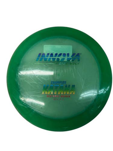 Used Innova CHAMPION KATANA Disc Golf Driver Green 173g 11835-S000205600