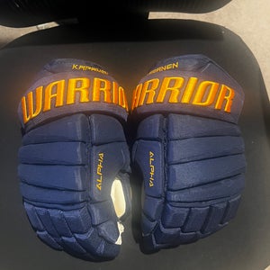 Warrior Alpha DX Pro Stock Gloves 13" - St. Louis Blues Kasperi Kapanen (New)