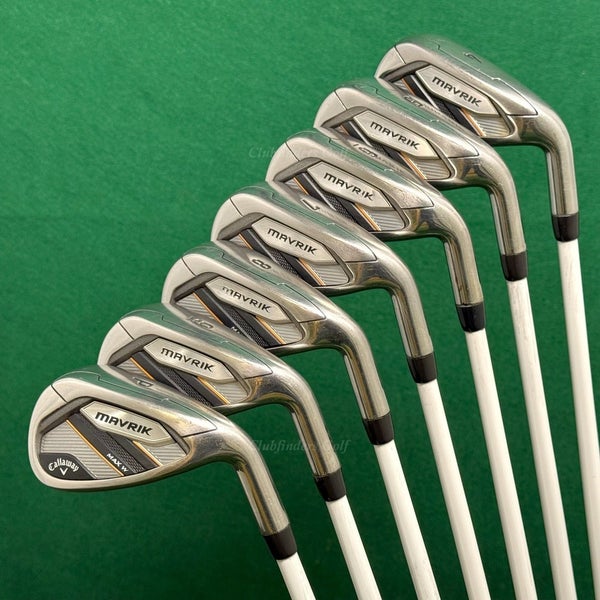Lady Callaway Mavrik Max W 2020 5H,6-AW Iron Set Catalyst 45 4.0 Graphite Ladies