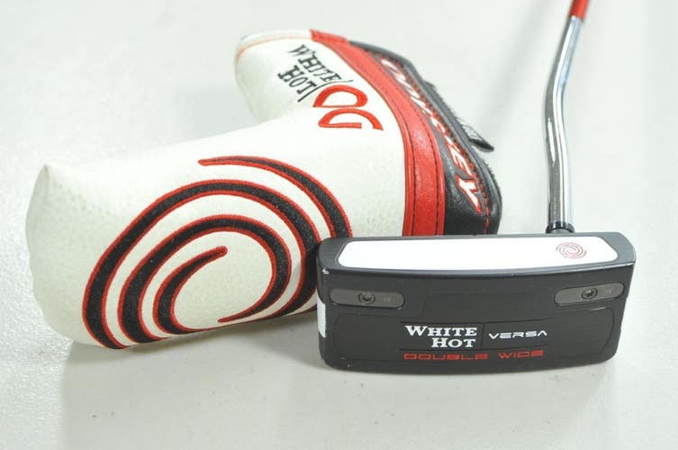 Odyssey White Hot Versa Double Wide 33" Putter Right Stroke Lab Steel # 211998