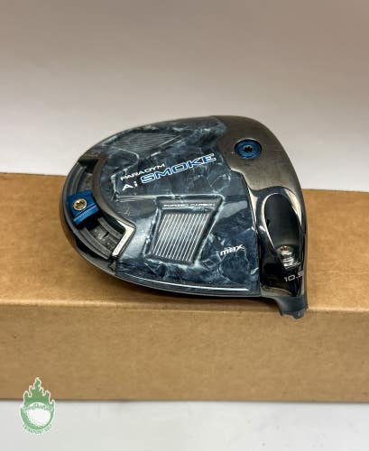 Right Handed Callaway Paradym Ai-Smoke Max Driver 10.5* HEAD ONLY Golf Club