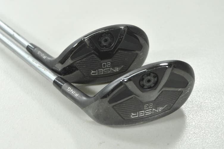 Ping Anser 20* and 23* Hybrid Set Senior SR Flex Right TFC800 Graphite # 212155