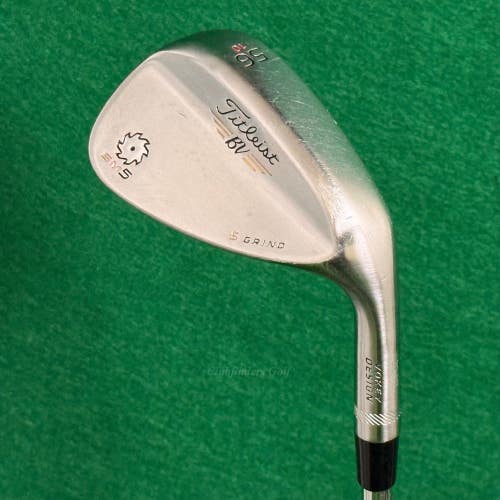 Titleist Vokey SM5 Chrome 56-10S 56 Sand Wedge Dynamic Gold S400 TI Steel Stiff
