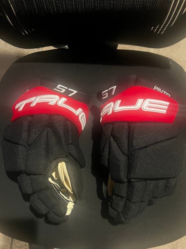 True Catalyst Gloves 13.5" Pro Stock Hockey Gloves - Ottawa Senators Shane Pinto (New)