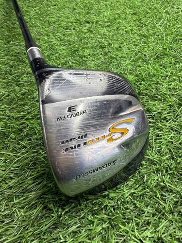 AdamsGOLF - Speed LINE DRAW - 3 Hybrid Fw  - Graphite - A FLEX - RH