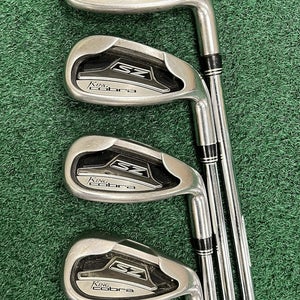 Cobra KING Speedzone SZ Partial Iron Set 5-9-GW-SW Right Hand Regular Flex Steel
