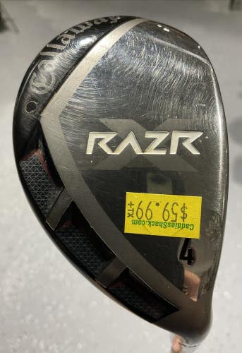 Callaway RAZR 24 #4 Hybrid 39.5" H60g Stiff Flex Graphite Shaft MRH